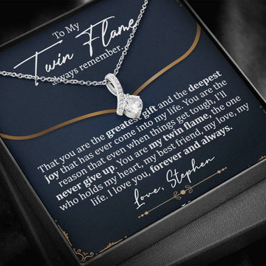 Twin Flame Alluring Beauty Necklace - Love You This Much